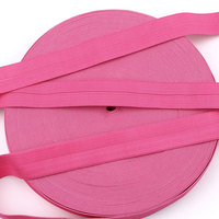 Bande élastique pliable en polyester et élasthanne extensible de 2,2 cm pour textiles de maison, sous-vêtements et vêtements