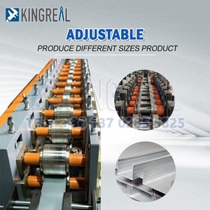 Canal automático C Keel CD UD UW CW que hace la máquina de techo de paneles de yeso U C Canal Stud y pista Máquina formadora de rollos - Product Image 3