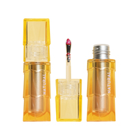 NUEVO Cepillo de metal Brillo de labios Mineral a base de hierbas Personalizado Haga su propia marca Nutritivo Hidratante Tamaño de viaje de larga duración
