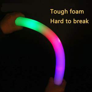 Wholesale Wholesale Hot Selling <b>LED</b> Party Wand Foam Glow Sticks with <b>Battery</b> <b>Operated</b> Flashing <b>Lights</b> for New Year Celebrations - Product Image 2
