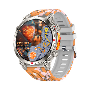 <span class=keywords><strong>Smartwatch</strong></span> KC93 2025 AMOLED <span class=keywords><strong>GPS</strong></span> Impermeabile 3ATM Batteria 650mAh, Fitness <span class=keywords><strong>Tracker</strong></span> con Torcia e Bussola - Product Image 2
