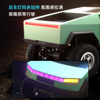 Camioneta RC 4x4 de 2.4GHz, Juguete Todoterreno para Niños, Auto a Control Remoto de Alta Simulación a Escala 1:18 con Cargador, 3.5 Canales, Alcance de 50m