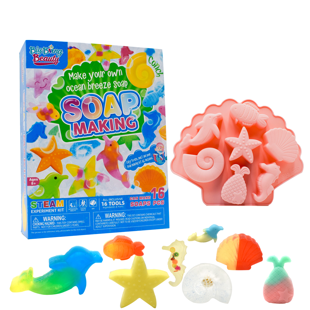 Набор для изготовления мыла для детей с фантастическим образовательным стержнем