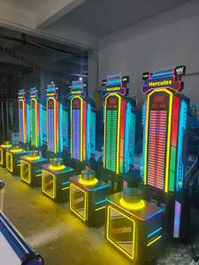 <span class=keywords><strong>Parque</strong></span> de atracciones en inglés Sledge Hammer King Street Machine Máquina de juego de boxeo interactiva - Product Image 5