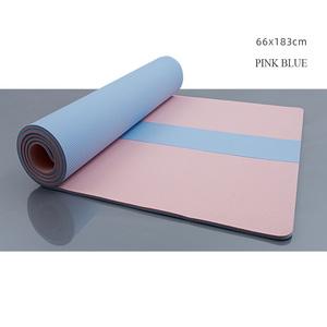 Hot Bán Chất Lượng Cao Tùy Chỉnh Logo Yoga <span class=keywords><strong>Mat</strong></span> Màu Kép Siêu Dày Yoga <span class=keywords><strong>Mat</strong></span> - Product Image 5