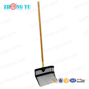 Accessoires équestres Agriculture Agriculture <span class=keywords><strong>Jardin</strong></span> Fumier Fourche en plastique - Product Image 4