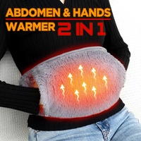 Ceinture chauffante portable pour le confort utérin et le soulagement des douleurs menstruelles – Utilisation domestique pour le dos, la taille et l'abdomen