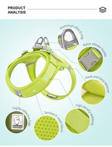 Truelove harnais réglable pour chien en gros chiot accessoires de marche en plein air harnais pour chien de haute qualité meilleur vendeur ensemble de harnais pour animaux de compagnie - Product Image 5