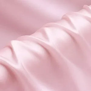 Tela de seda mulberrry 114 natural, 100% cm, rosa, 22mm