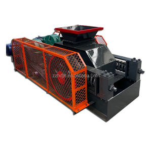 Golderz-, Marmor-und Kalkstein produktion Sand herstellungs maschine, hoch effizienter Zerkleinerungs-Doppel walzen brecher - Product Image 1