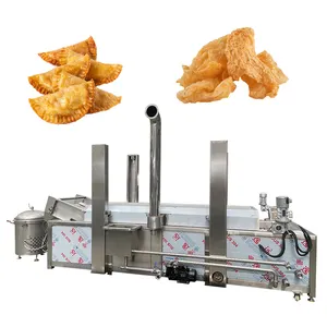 Energy Saving Chin Chin Tofu Falafel Churros Continuous Frying Machine For Industrial Use