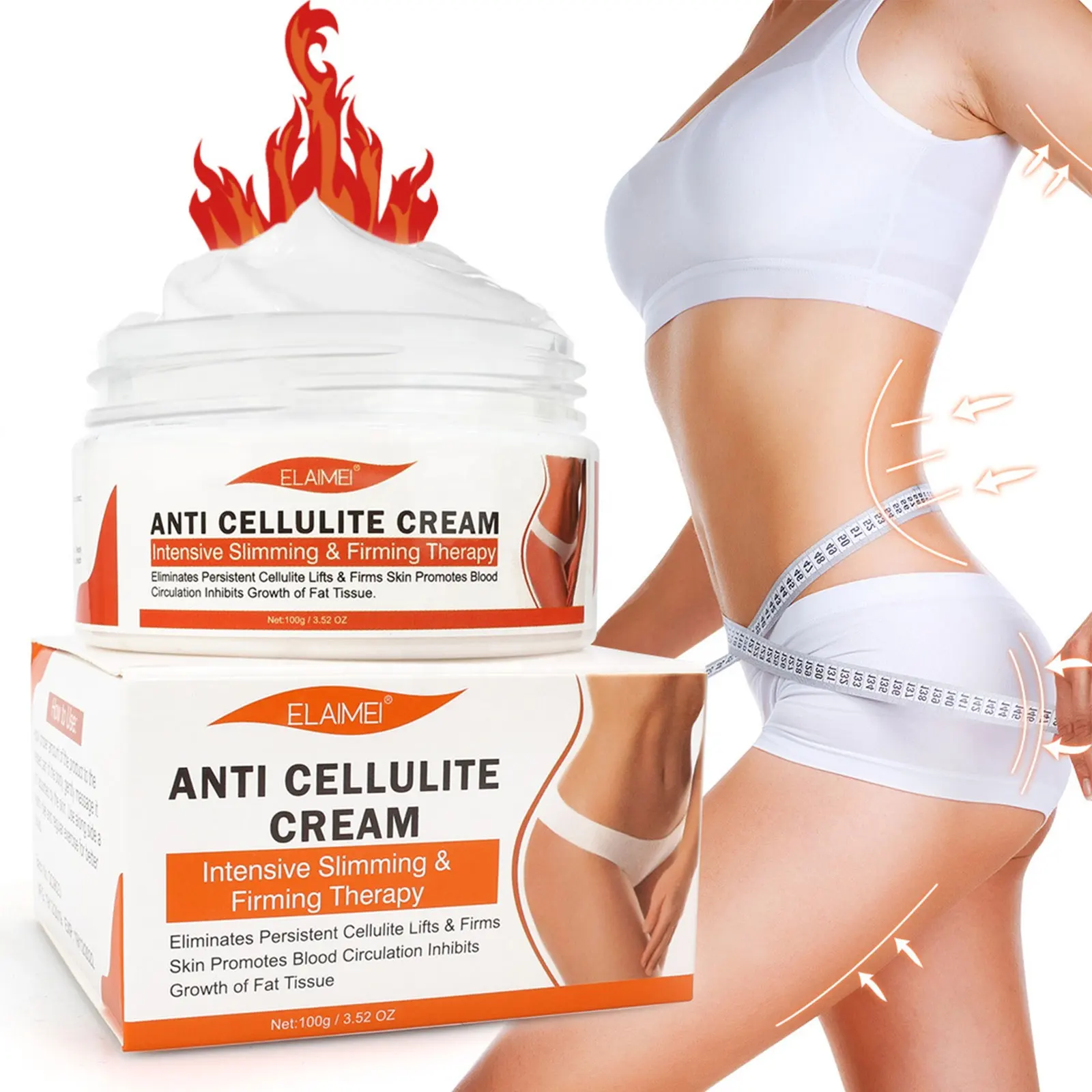 Wholesale Fat Burn Slim for Women Weight Loss Tummy Body Burning Sweat Gel Anti Cellulite Face Waist Slimming Cream