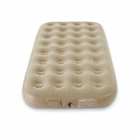 Matelas gonflable individuel 190x99x25cm avec pompe à batterie intégrée, PVC floqué, lit de camping portable, pas besoin d'alimentation, haute qualité, pique-nique 4
