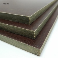 Tissu en acétate brun 3250 fabricant de plaques de tissu de coton phénolique pièces d'isolation 3250 feuille de Textolite taille personnalisée