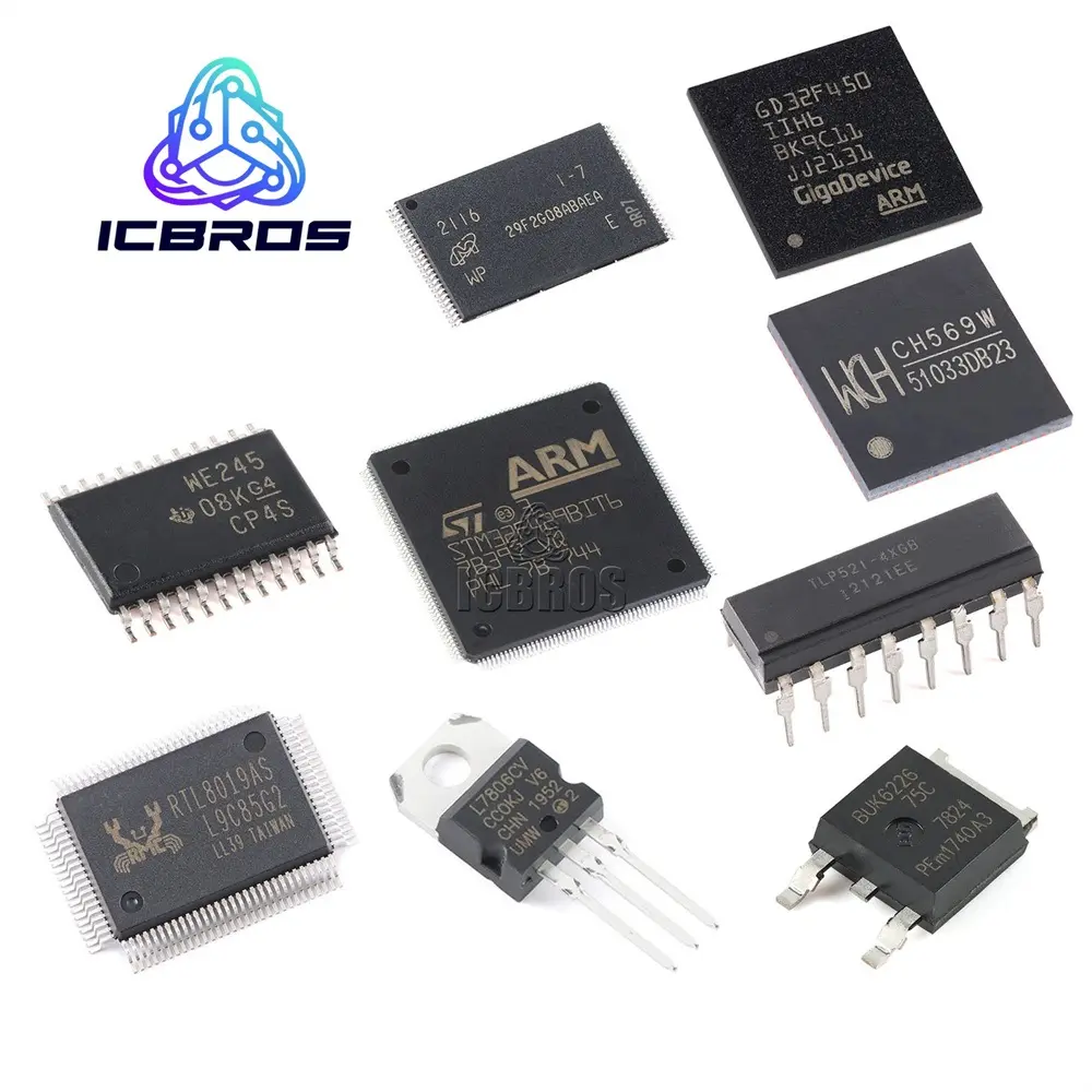 ICBROS STD12N65M5 STD16N60M2 New Original STD6N65M2 STD12N50DM2 L1117-18A TO252 Integrated Circuits