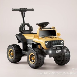 Childrens Electric Four Wheel Off Road Vehicle 12V7.0Ah Rechargeable With Push Handle For 1-6 Years Old Kids Ride On Car - Product Image 4