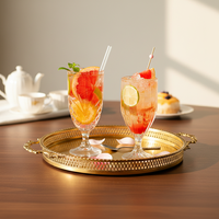 Verres à boire en verre sculpté de 470 ml et 360 ml pour bière et jus, vente en gros d'usine, verres highball créatifs