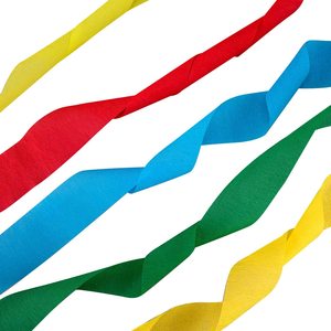 Многоцветные ленты из крепа и бумаги, мини-рулоны, для свадьбы, дня рождения, детского праздника, декорация для вечеринки - Product Image 3