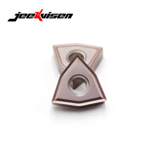 WNMG080404-MS JA115P Tungsten <b>Carbide</b> CNC External Turning Tools Inserts Hard Alloy <b>Cemented</b> Steel Inserts - Product Image 3