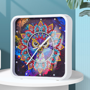 Kit arte <span class=keywords><strong>per</strong></span> adulti farfalla porta fiori dipinti a muro con orologio incorporato - Product Image 4