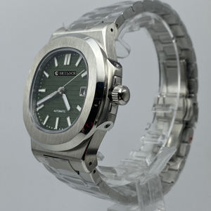 Montre homme SEILOCE, design élégant et luxueux, mouvement mécanique automatique NH35, luminescente. - Product Image 6