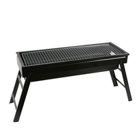 Barbecue instantané portable pliant détachable jetable pour l'extérieur de style japonais Barbecue BBQ Matériau en acier au carbone moderne