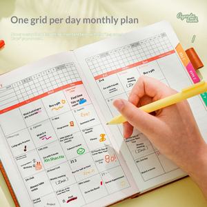Agenda Personalizada 2026 para Autodisciplina, Gestión del Tiempo, Planificación Diaria y Eficiencia, Cuaderno Manual con Calendario - Product Image 3