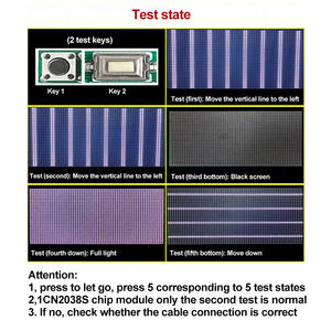 Carte de contrôle couleur complète asynchrone personnalisée d'usine OEM PCBA Rhx-Q1Q2Q4Q10 Wifi mobile Ruihe Tête de porte LED Écran de voiture couleur complète - Product Image 6
