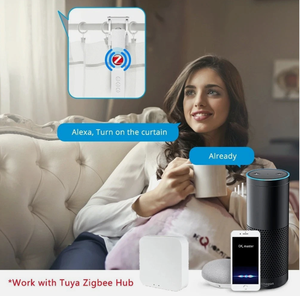 Glomarket Tuya Smart <span class=keywords><strong>Home</strong></span> - Robô Abridor de Cortinas Automático com Controle Remoto via App Smart Life para Quarto - Product Image 3