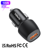 Chargeur de voiture rapide et intelligent Type-C USB-C QC18W PD30W, adaptateur de chargeur de voiture mini, charge rapide pour téléphone portable, cadeau, chargeurs rapides
