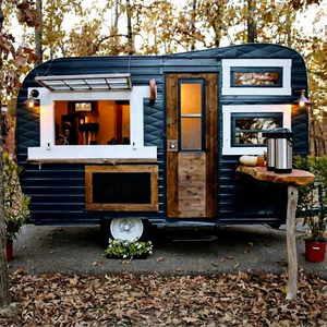 Zhenda Brand Stainless Steel Unique Design Mobile Kitchen <b>Cheap</b> Snack Food Truck Ice Cream Coffee Van Beer Bar <b>BBQ</b> Hot Dog Cart - Product Image 1