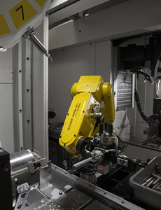 Bras robotisé FANUC 6 axes <span class=keywords><strong>LR</strong></span> <span class=keywords><strong>Mate</strong></span> <span class=keywords><strong>200iD</strong></span> PLC & Moteur Charge utile de 7 kg Portée de 717 mm pour le chargement/déchargement CNC 3C - Product Image 3