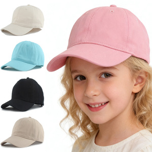 Casquettes de camionneur pour tout-petits printemps-été en gros, nouvelles casquettes de baseball sportives d'extérieur en sergé pour garçons et filles - Product Image 1