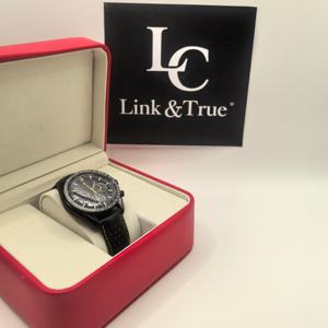 Reloj <span class=keywords><strong>de</strong></span> Hombre O-M-G Quarter Orange 42, Correa Luminosa, Resistente al Agua, Espejo <span class=keywords><strong>de</strong></span> Zafiro, Movimiento Mecánico Automático - Product Image 4