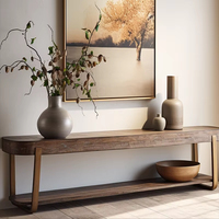 Prix d'usine Hôtel Villa Personnalisation Bois Meubles anciens Couloir intérieur Entrée Console chinoise Table pour salon