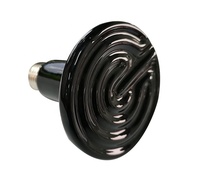 Lumière Invisible Lampe Reptile/Pet Couveuse Réchauffeur Amphibiens Abri Porte-lampe Infrarouge Lointain Céramique Chauffage Émetteur Chauffage