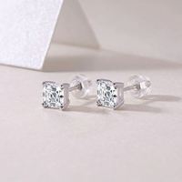 2025 Offre Spéciale bijoux haute qualité S925 argent Moissanite boucle d'oreille mode boucles d'oreilles pour femmes et hommes