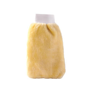 Guantes de lavado de autos Guanqi de lana de doble cara de 23x13cm para limpieza de vehículos - Product Image 5