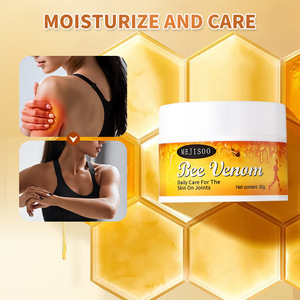 Crème de guérison des articulations et des os au venin d'abeille avancée, <span class=keywords><strong>gel</strong></span> analgésique pour les personnes âgées, recommandé par le massage, 60g - Product Image 2