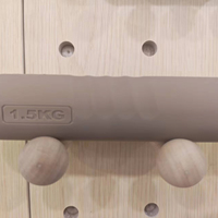 Haltère en silicone de 2,5 kg, barre antidérapante pour yoga et pilates, bâton de musculation portable, équipement de fitness à domicile pour le remodelage du corps