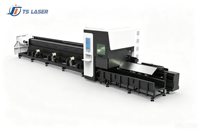 Máquina de Corte Láser CNC Automática de Doble Mandril y Gran Diámetro 6024 para Procesamiento de Acero de Ingeniería