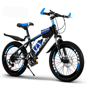 1 Vélo de montagne à une vitesse en acier de 20 pouces pour filles et garçons de 6 à 15 ans avec fourche et roues - Cadeau pour enfants - Product Image 5