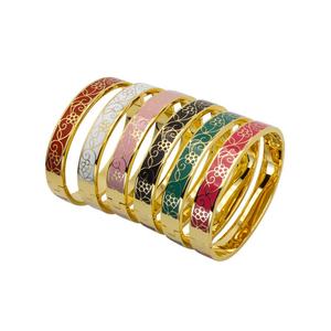 Bracelet en acier inoxydable émaillé personnalisé de haute qualité en gros 2024 - Product Image 4