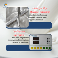 Pasteurisateur et cuve de fermentation du lait / Machine de pasteurisation et de refroidissement du lait