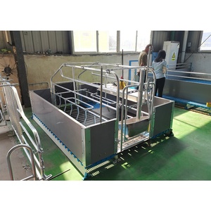 Lợn trang trại thiết bị farrowing bút cho lợn nái giường lợn farrowing Crate - Product Image 5