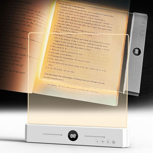 Nouvelle lampe de lecture LED sans fil portable et rechargeable 2026, grande taille, claire, pleine page, avec température de couleur réglable 3000-6000K - Product Image 2