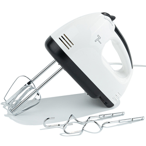 Batidora Eléctrica de Mano de 7 Velocidades y 200W con Batidores de Acero Inoxidable y Ganchos para Amasar, Diseño de Elevación de Tazón para Repostería, Crema, Huevos - Product Image 1