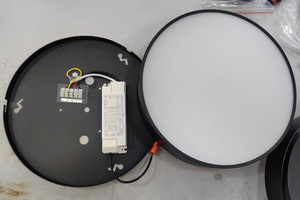 ไฟเพดาน LED ทรงกลมขนาด300มม. 600มม. พร้อมแผงเก็บเสียงอะคูสติก - Product Image 3