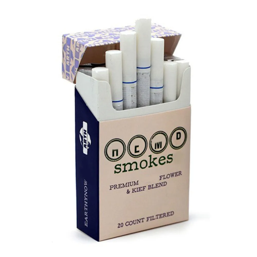 علبة سجائر ورقية للتغليف بالتدخين للاستعمال لمرة واحدة بطباعة مخصصة