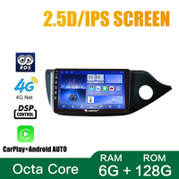 Pour KIA Ceed 2012-2018 RHD 9 pouces unité principale Double 2 Din octa-core Quad voiture stéréo Navigation GPS android voiture radio